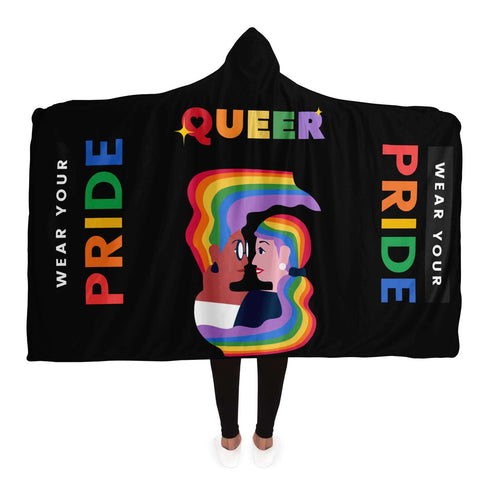 Wear Your Pride Hooded Blanket